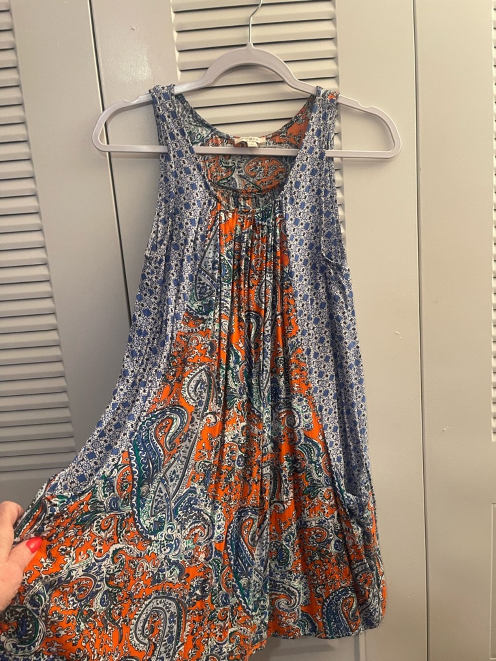 Umgee Paisley Sundress with Pockets